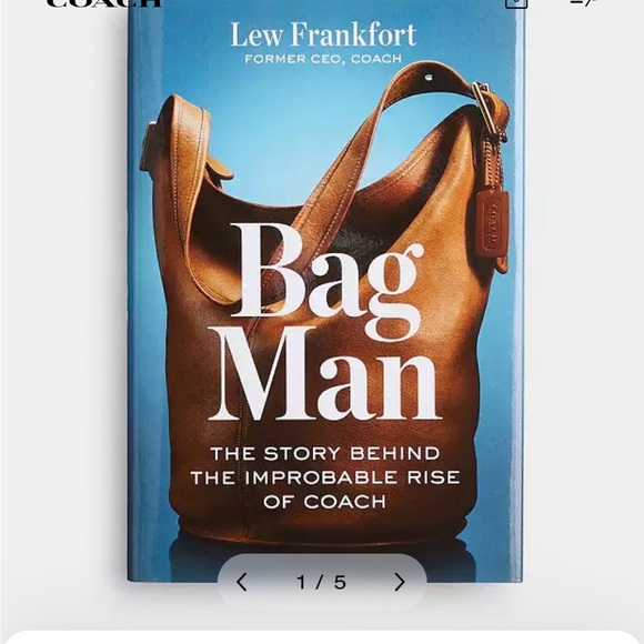 Coach Brown Leather Tote Bag - Picture 12 of 17